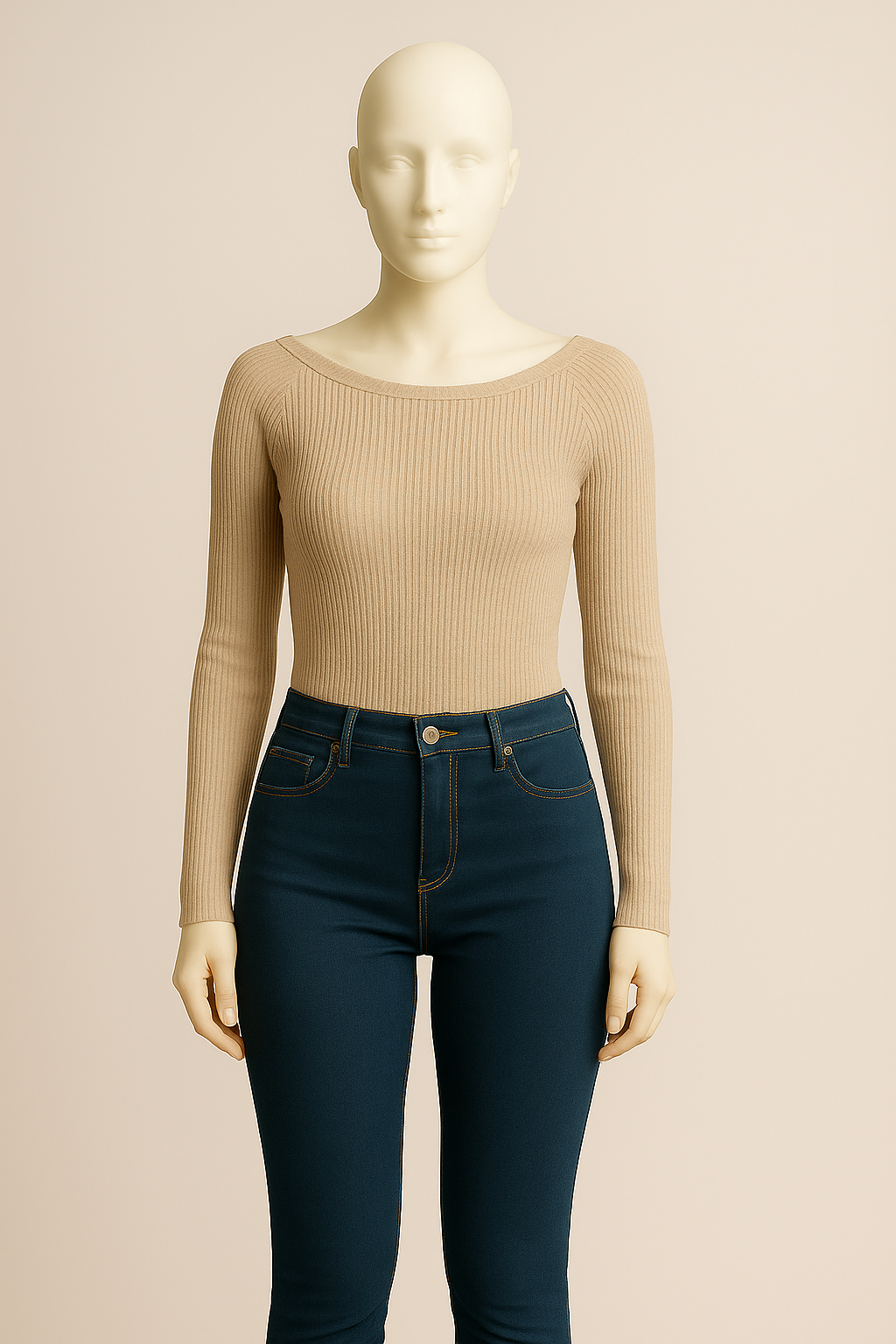 Knitted crop