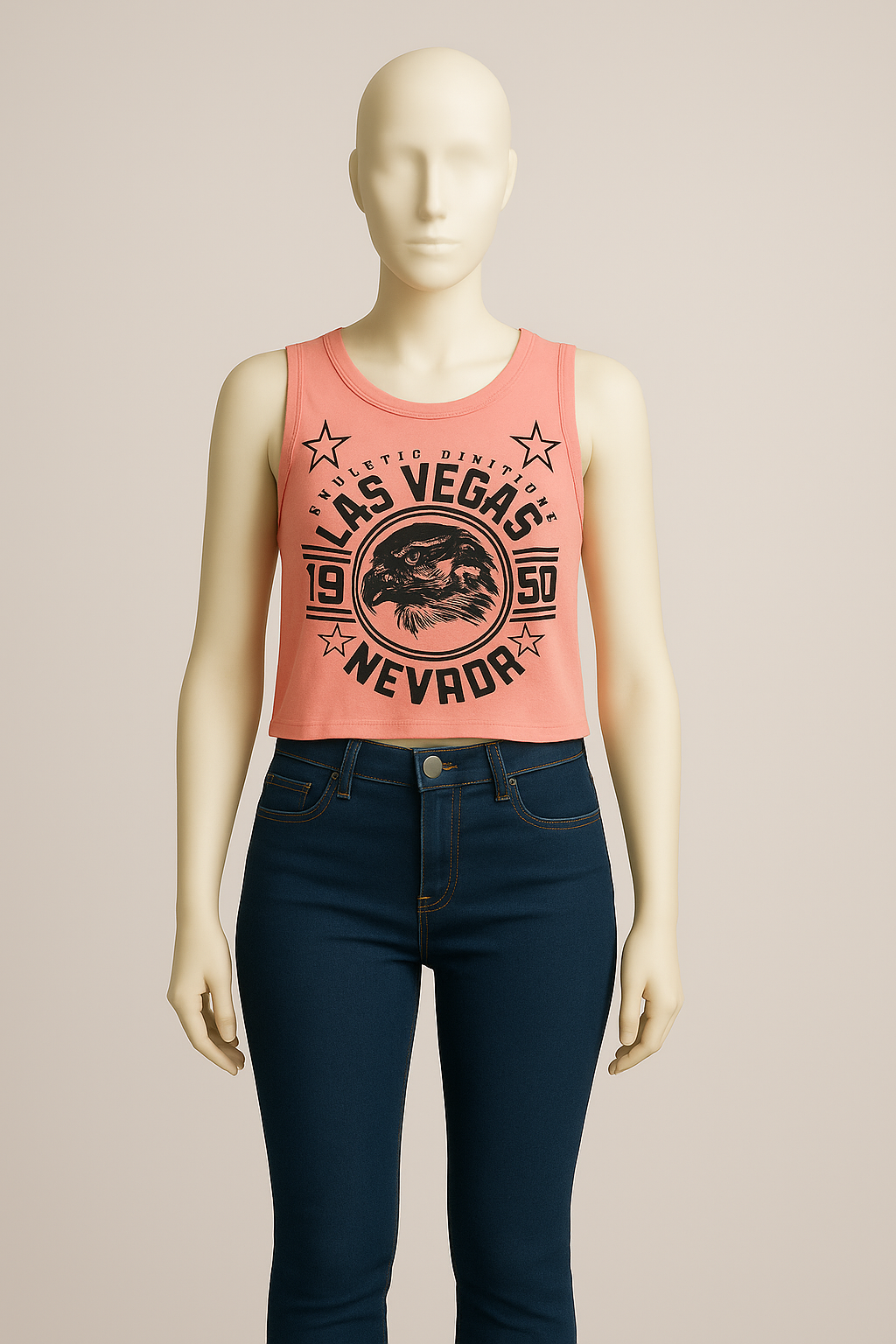Vintage graphic tank top